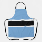 Patriotic Botswana Flag Schort (Voorkant)