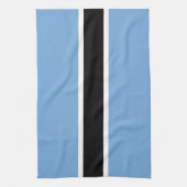 Patriotic Botswana Flag Theedoek (Verticaal)