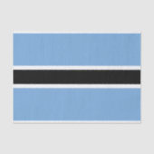 Patriotic Botswana Flag Tissuepapier (Voorkant)