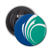 Patriotic bottle opener with Flag of Ottawa (Voorkant)