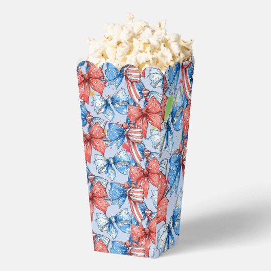 Patriotic Bows Favor Box Bedankdoosjes