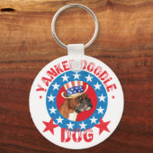 Patriotic Boxer Sleutelhanger (Voorkant)