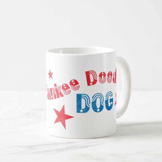 Patriotic Boykin Spaniel Koffiemok (Voorkant rechts)