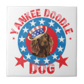 Patriotic Boykin Spaniel Tegeltje (Voorkant)