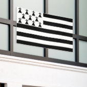 Patriotic Brittany Flag Banner (Buitenkant Gebouw)
