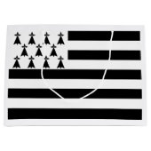 Patriotic Brittany Flag Groot Cadeauzakje (Voorkant)