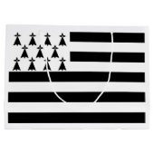 Patriotic Brittany Flag Groot Cadeauzakje (Achterkant)