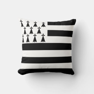 Patriotic Brittany Flag Kussen