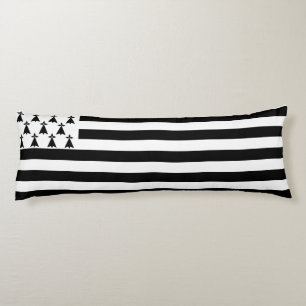 Patriotic Brittany Flag Lichaamskussen