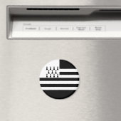 Patriotic Brittany Flag Magneet (Insitu (Vaatwasser))