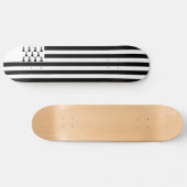 Patriotic Brittany Flag Persoonlijk Skateboard (Horizontaal)