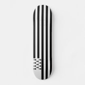 Patriotic Brittany Flag Persoonlijk Skateboard (Voorkant)