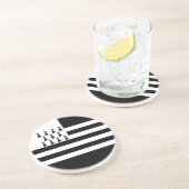 Patriotic Brittany Flag Zandsteen Onderzetter (Zijkant)