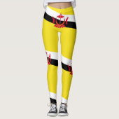 Patriotic Brunei-Leggings Leggings (Voorkant)