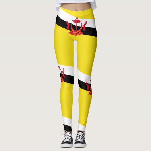 Patriotic Brunei-Leggings Leggings (Voorkant)