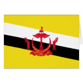 Patriotic Brunei-vlag (Voorkant Horizontaal)
