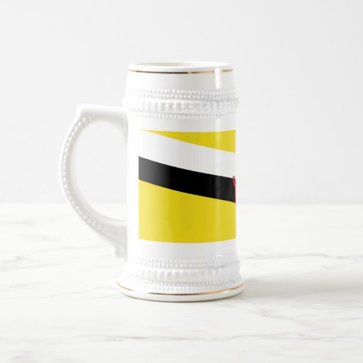 Patriotic Brunei-vlag Bierpul (Links)