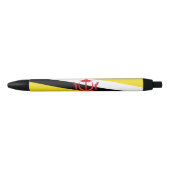 Patriotic Brunei-vlag Blauwe Inkt Pen (Voorkant)