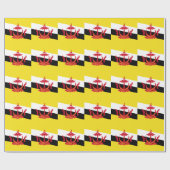 Patriotic Brunei-vlag Cadeaupapier (Vlak)