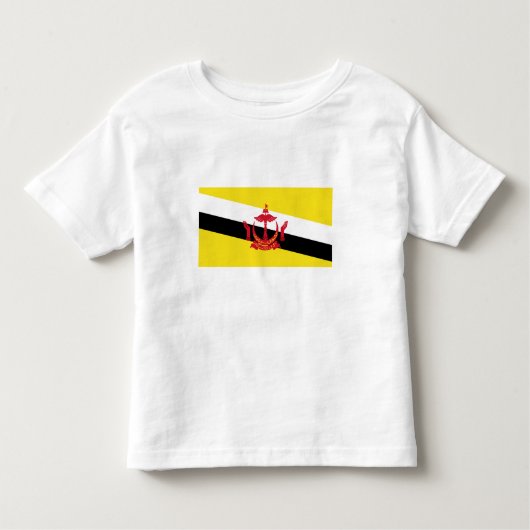 Patriotic Brunei-vlag Kinder Shirts (Voorkant)