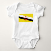 Patriotic Brunei-vlag Romper (Voorkant)