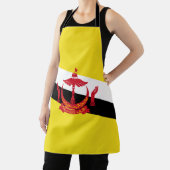 Patriotic Brunei-vlag Schort (Insitu)