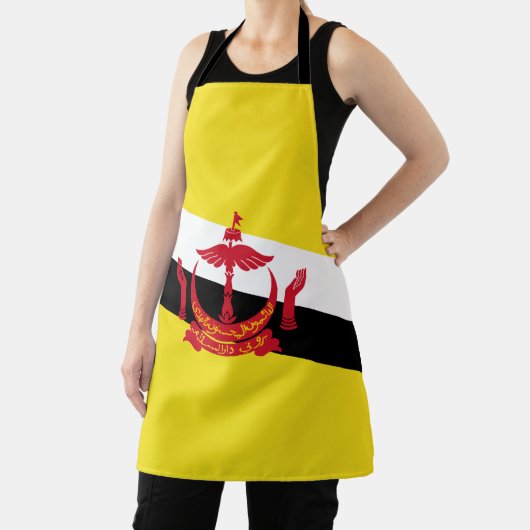 Patriotic Brunei-vlag Schort (Insitu)