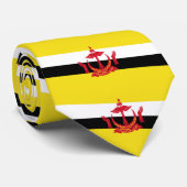 Patriotic Brunei-vlag Stropdas (Opgerold)