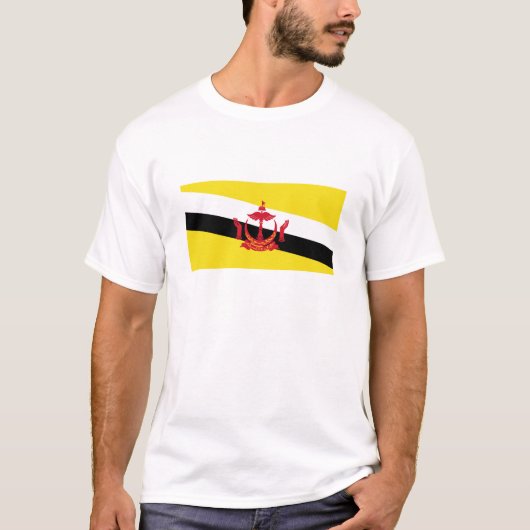 Patriotic Brunei-vlag T-shirt (Voorkant)