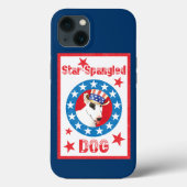 Patriotic Bull Terrier Case-Mate iPhone Case (Achterkant)