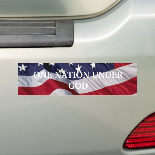 PATRiOTIC BUMBER STICKER (Op auto)