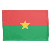 Patriotic Burkina Faso Flag Kussensloop (Voorkant)