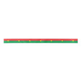 Patriotic Burkina Faso Flag Satijnen Lint (Voorkant)