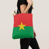 Patriotic Burkina Faso Flag Tote Bag (Dichtbij)