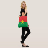 Patriotic Burkina Faso Flag Tote Bag (Op model)