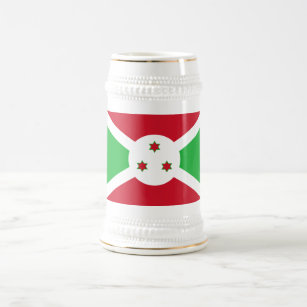 Patriotic Burundi Flag Bierpul