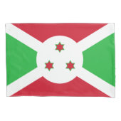 Patriotic Burundi Flag Kussensloop (Voorkant)