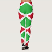 Patriotic Burundi Flag Leggings (Achterkant)