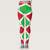 Patriotic Burundi Flag Leggings (Voorkant)