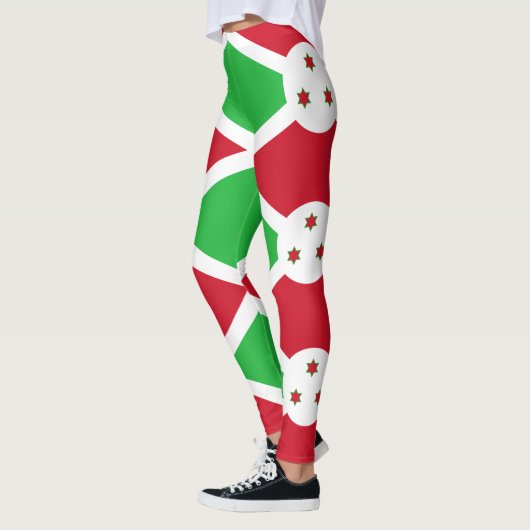 Patriotic Burundi Flag Leggings (Links)