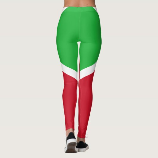 Patriotic Burundi Flag Leggings (Achterkant)