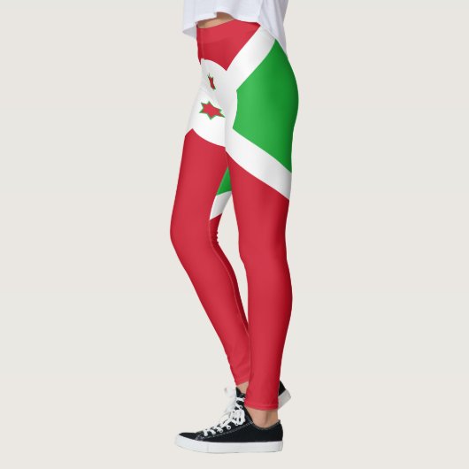 Patriotic Burundi Flag Leggings (Links)