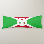 Patriotic Burundi Flag Lichaamskussen (Voorkant)