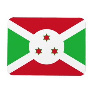 Patriotic Burundi Flag Magneet