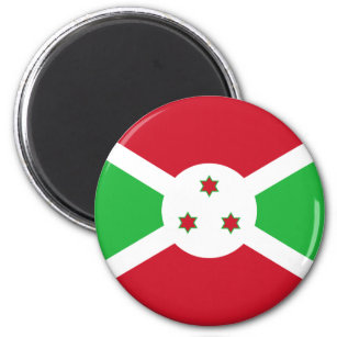 Patriotic Burundi Flag Magneet