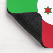 Patriotic Burundi Flag Muismat (Hoek)
