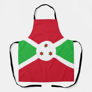 Patriotic Burundi Flag Schort