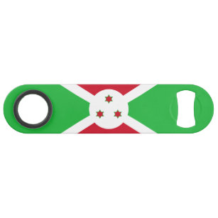 Patriotic Burundi Flag Speed Flessenopener