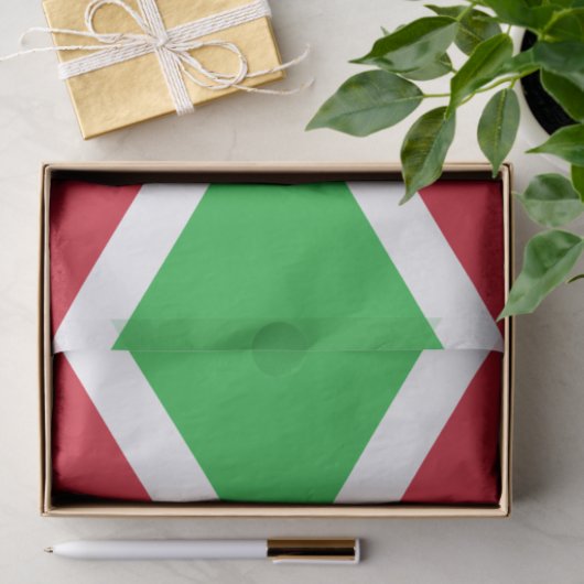 Patriotic Burundi Flag Tissuepapier (Geschenk)