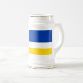 Patriotic Buryatia Flag Bierpul (Voorkant rechts)